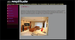 Desktop Screenshot of amplitude.be